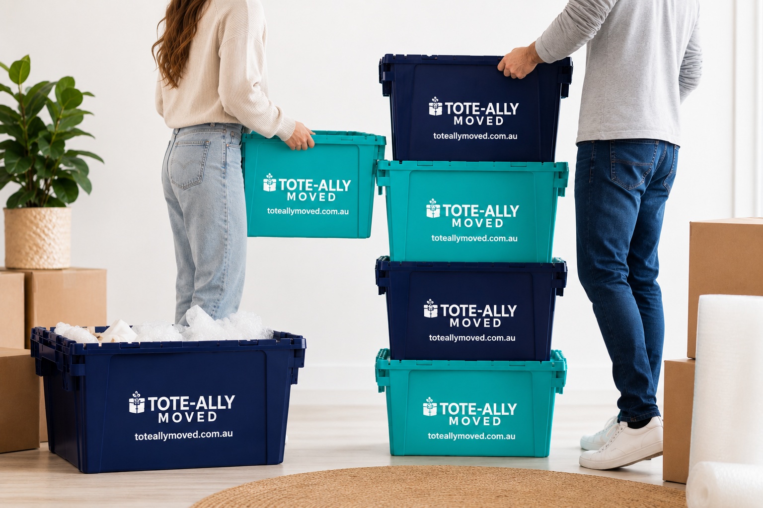 The Tote-ally Moved team